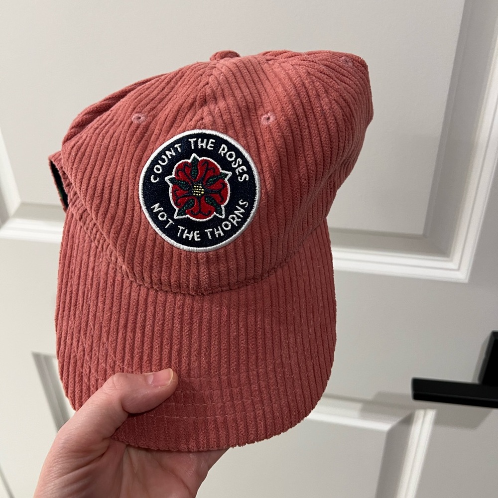 Rowing Blazers Pink Corduroy Cap